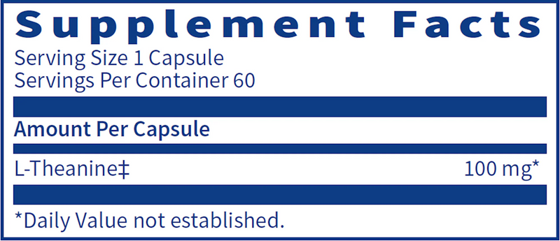 L-Theanine 100 mg