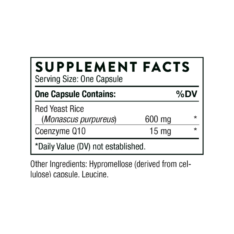 Red Yeast Rice + CoQ10 120 caps