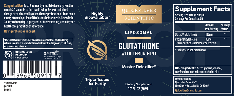 Liposomal Glutathione | Shop I Carin Nielsen, MD Liposomal Glutathione | Shop I Carin Nielsen, MD