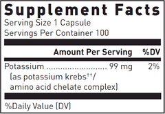 Potassium 99mg