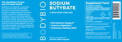 BodBio Sodium Butyrate